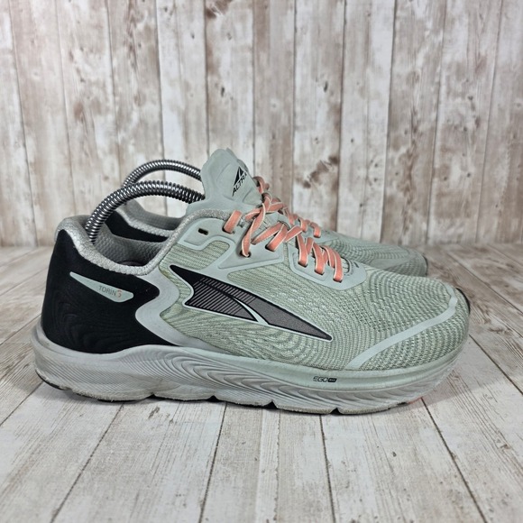 Altra Shoes - Altra Torin 5 Womens Running Shoes Light Blue Peach Lace Size 9.5‎ W